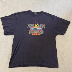 Vintage Carbon Rue 21 Dragon T-Shirt XL Men’s